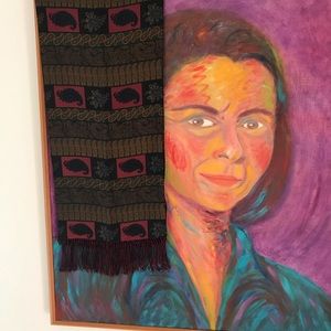 COACH silk scarf, made in Italy